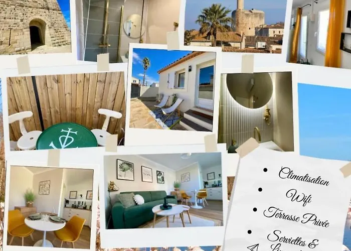 Apartament Pour Deux Avec Terrasse Aux Portes De La Camargue Aigues-Mortes